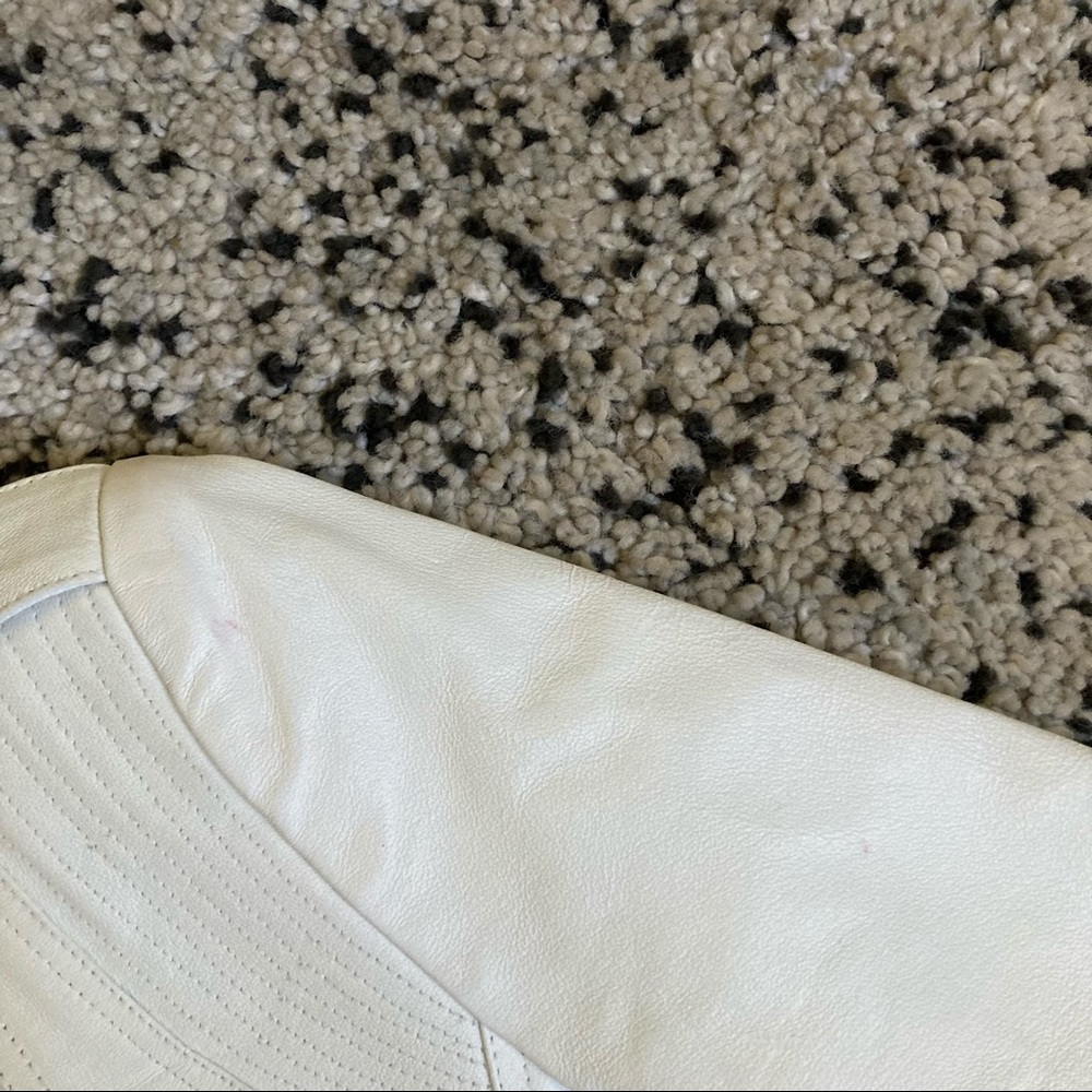 White leather jacket - Picture 3 of 4